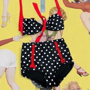 Y2k Pin-Up Girl Bikini